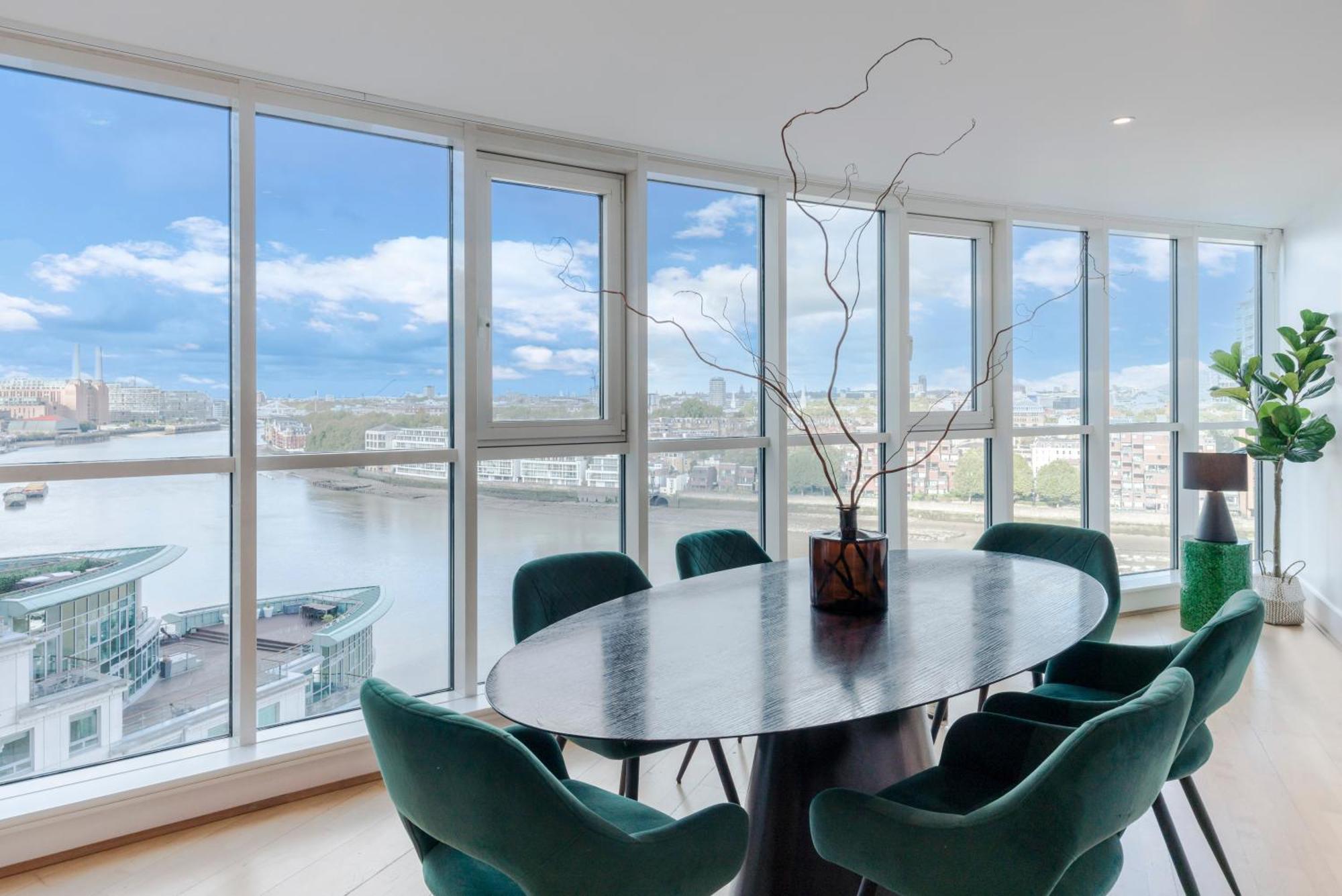 Best Thames View In Town! Large Luxxe Nomad Design Family Home Londres Habitación foto