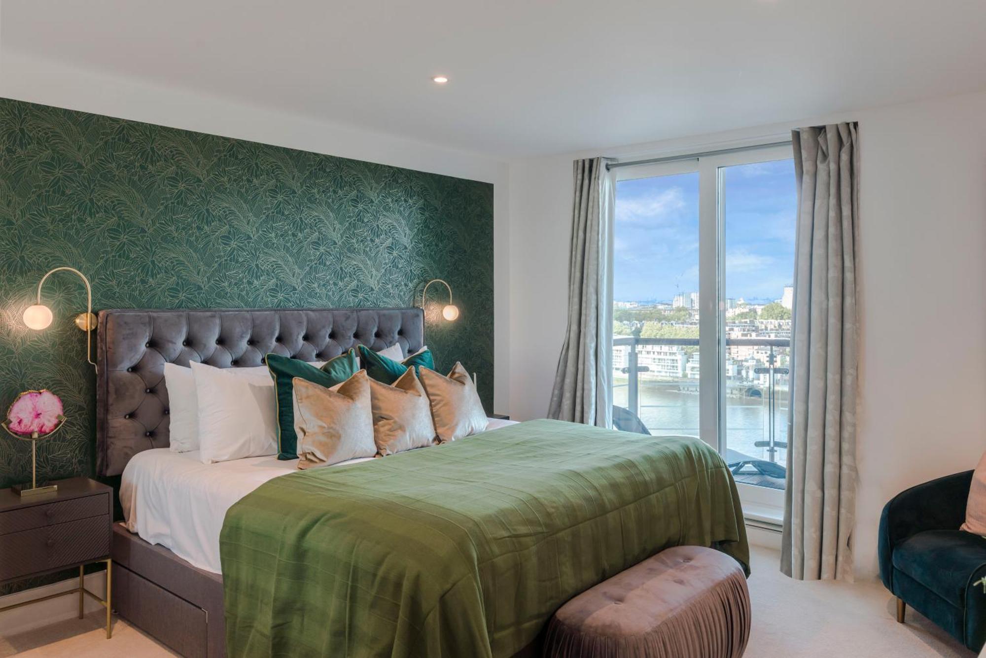 Best Thames View In Town! Large Luxxe Nomad Design Family Home Londres Habitación foto